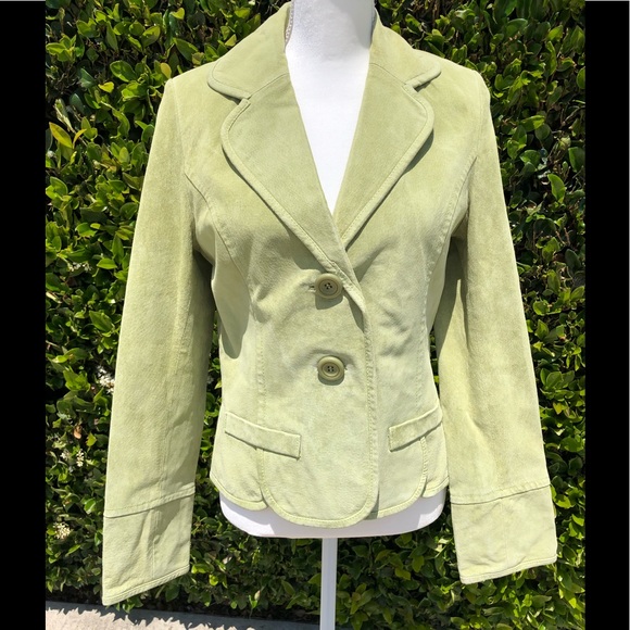 hm-moden Jackets & Blazers - HM Moden ( German) suede ladies blazer 38 euro